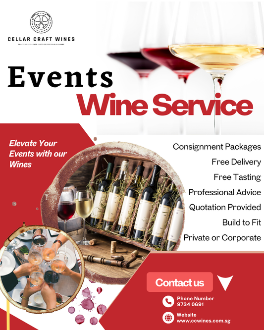 Get Ready for the Festive Season with Exquisite wines for your Events and Celebrations - Cellar Craft Wines Pte Ltd