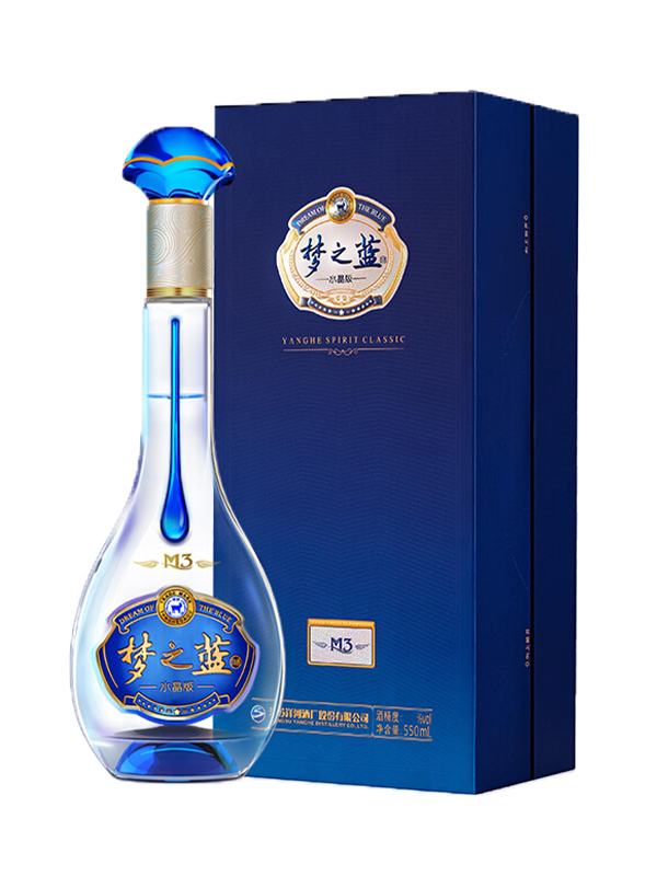 梦之蓝水晶版 52%, MengZhiLan Crystal / 52% - Cellar Craft Wines Pte Ltd