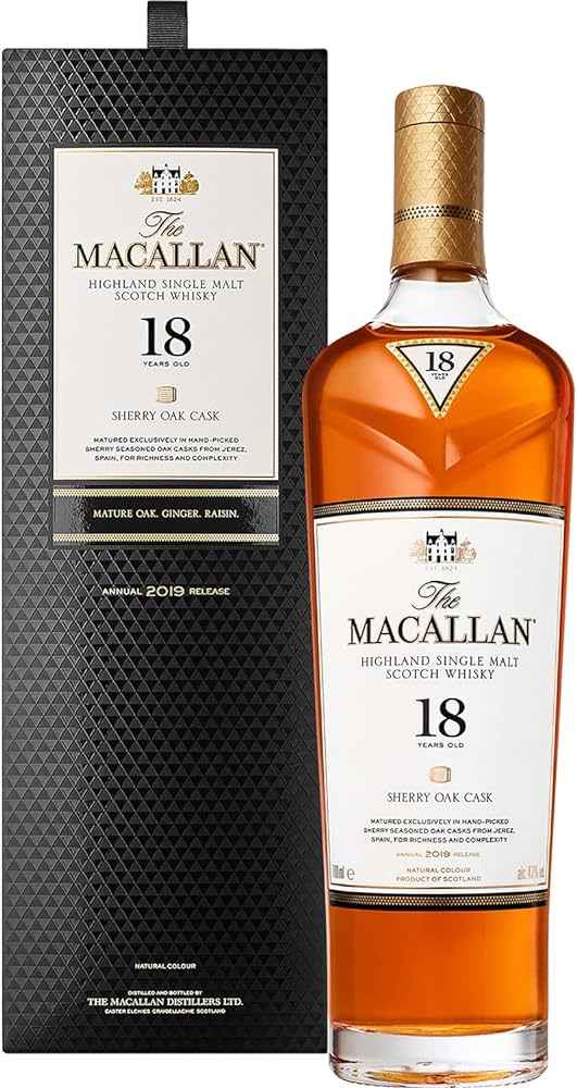 The Macallan 18yrs Sherry Oak Case