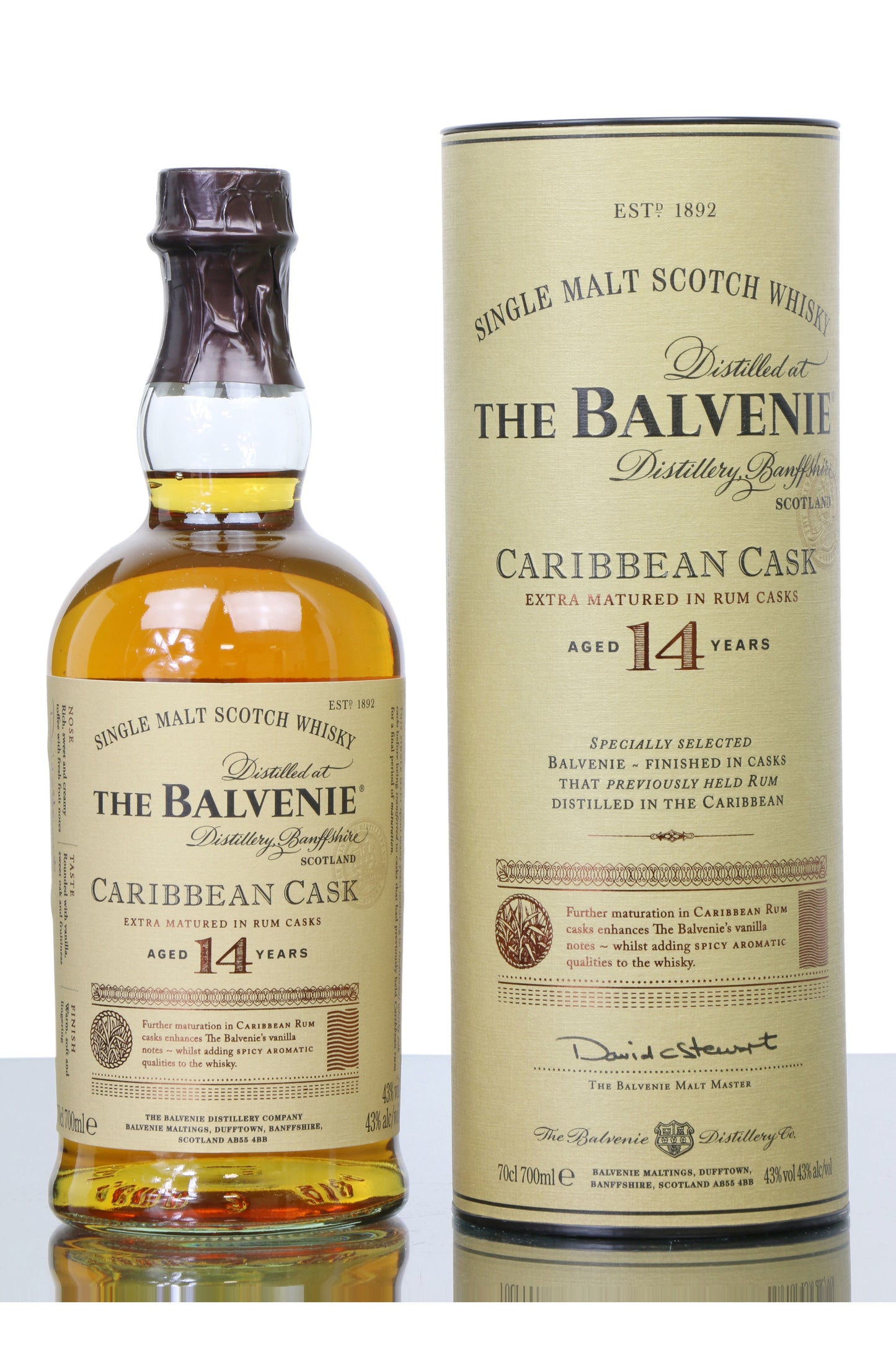 Balvenie 14YO Carribean Cask 750ml