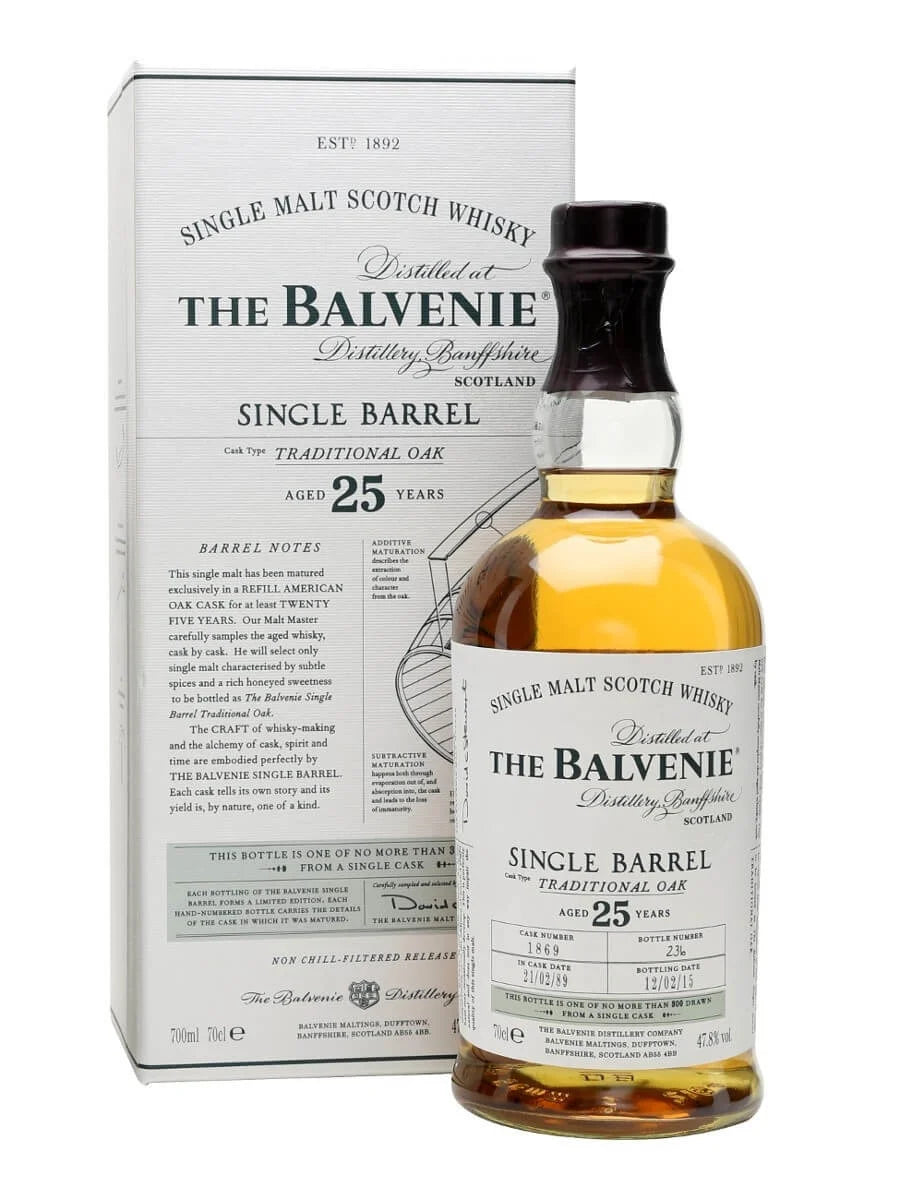 Balvenie 25YO Single Barrel 700ml