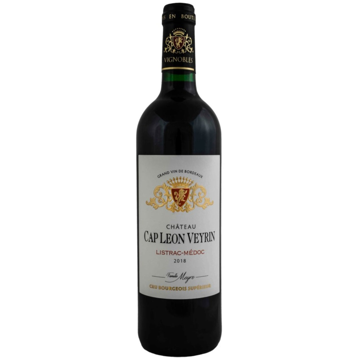 Chateau Cap Leon Veyrin Cru Bourgeois Superieur AOC Listrac Medoc Red Wine 750ml