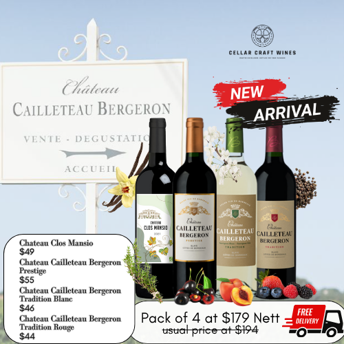 Chateau Cailleteau Bergeron - Bundle of 4