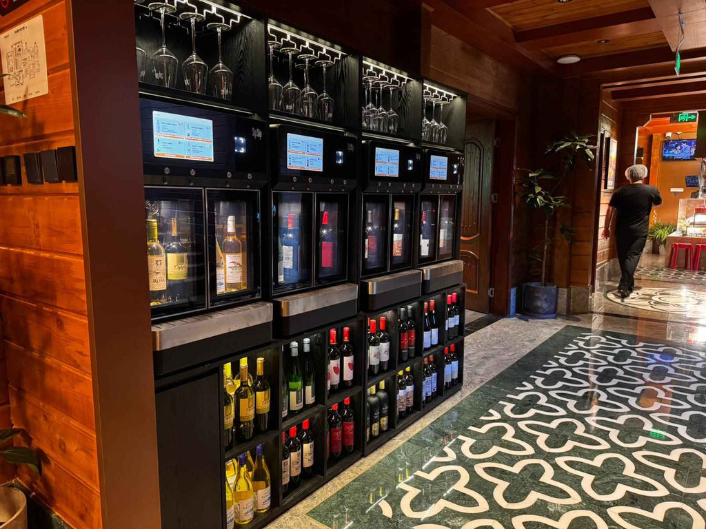 Sip Siip AI Smart Wine Dispenser (4 Bottles Self Serve)