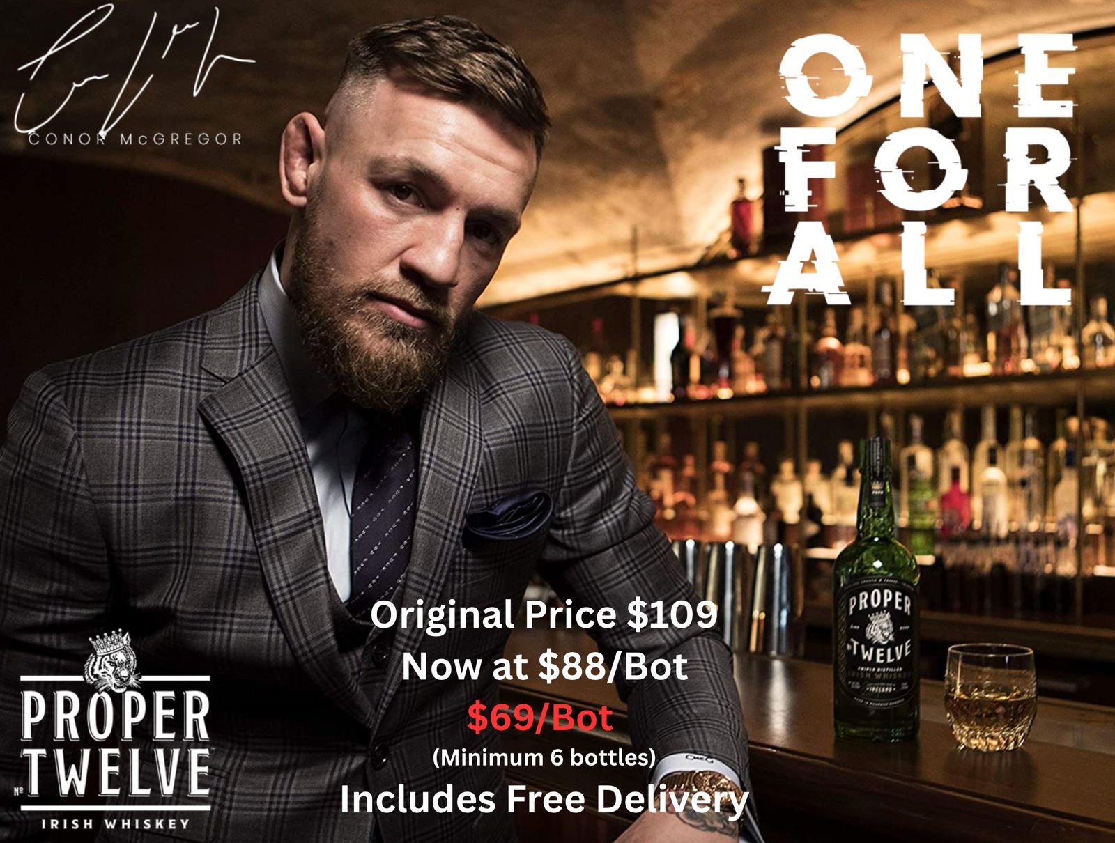 Proper No. Twelve Irish Whiskey – Triple-Distilled Smoothness